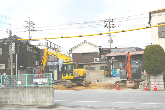 平成29年2月1日 解体が終わり、更地になりました。